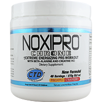 CTD-Noxipro-Chrome-Strawberry-Pineapple-292g | Muscleintensity.com