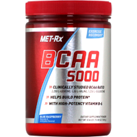 Met-Rx-BCAA-5000-Powder-Blue-Raspberry-300-g | Muscleintensity.com