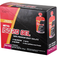 Met-Rx-ISO-20-Gel-Fruit-Punch-6ct | Muscleintensity.com