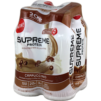 Supreme-Protein-High-Protein-Milkshake-Cappuccino-11-5oz-6-4pk | Muscleintensity.com