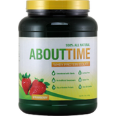 About-Time-Whey-Protein-Isolate-Strawberry-2lb | Muscleintensity.com