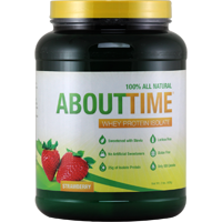 About-Time-Whey-Protein-Isolate-Strawberry-2lb | Muscleintensity.com