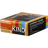 Kind-Plus-Fruit-&-Nut-Bars-Maple-Glazed-Pecan-&-Sea-Salt-12-ct | Muscleintensity.com