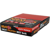Kratos-Foods-High-Protein-Beef-Bars-Zesty-Pepper-12-ct | Muscleintensity.com