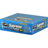 Supreme-Protein-Supreme-Protein-Bar-Cookies-&-Cream-12-ct | Muscleintensity.com