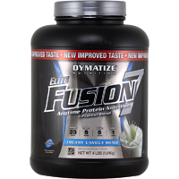 Dymatize Nutrition Elite Fusion 7 Creamy Vanilla Shake 4 lbs