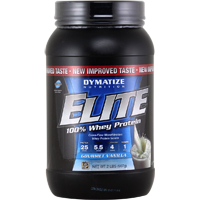 Dymatize Nutrition Elite Whey Protein Gourmet Vanilla 2.05 lbs