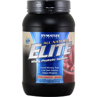 Dymatize Nutrition Elite Natural Strawberry 2 lbs