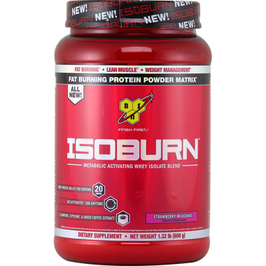 BSN IsoBurn Strawberry 1.32 lbs | Muscleintensity.com