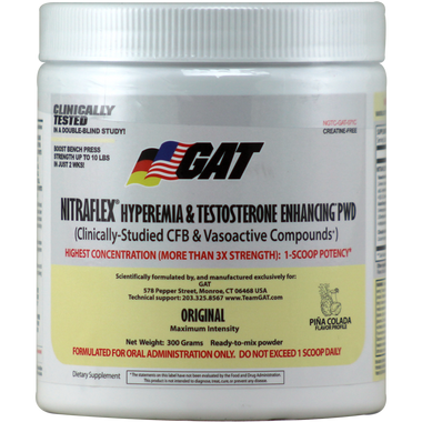 GAT NitraFlex Pina Colada 30 svg | Muscleintensity.com