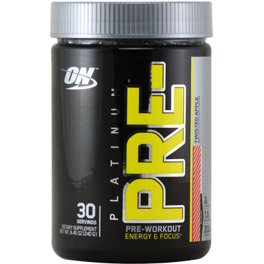 Optimum: Platinum PRE-Workout Twisted Apple 30 svg | Muscleintensity.com