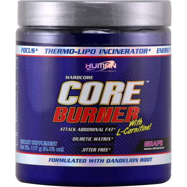 Human Evolution Supplements Core Burner Grape 30 svg | Muscleintensity.com