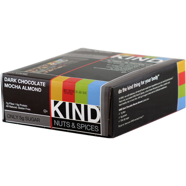 Kind Bars Dark Chocolate Almond Mocha 12 ct | Muscleintensity.com