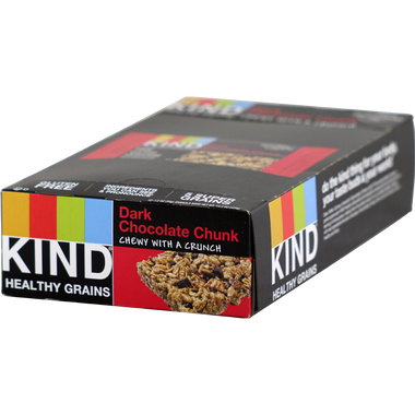 Kind Healthy Grain Bars Dark Chocolate Chunk 12ct | Muscleintensity.com
