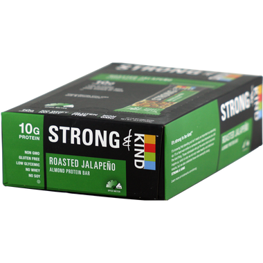 Kind Strong & Kind Bars Roasted Jalapeno 12ct | Muscleintensity.com