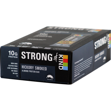 Kind Strong & Kind Bars Hickory Smoked Almond 12ct | Muscleintensity.com