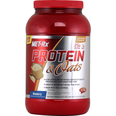 Met-Rx Protein & Oats Blueberry 2 lbs | Muscleintensity.com