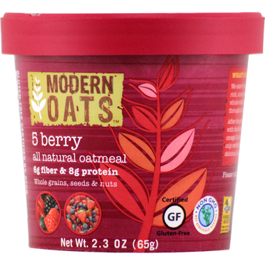 Modern Oats 5 Berry Oatmeal 12 ct | Muscleintensity.com