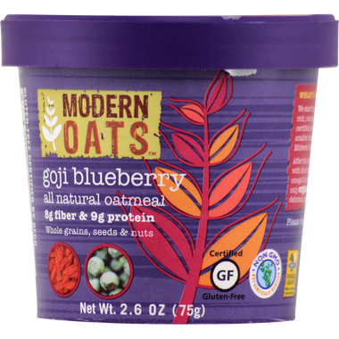 Modern Oats Goji Blueberry Oatmeal 12 ct | Muscleintensity.com