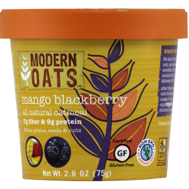 Modern Oats Mango Blackberry Oatmeal 12 ct | Muscleintensity.com