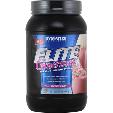 Dymatize Nutrition Elite Gourmet Protein Strawberries and Cream  | Muscleintensity.com