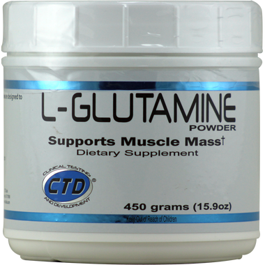 CTD L-Glutamine 450 g | Muscleintensity.com