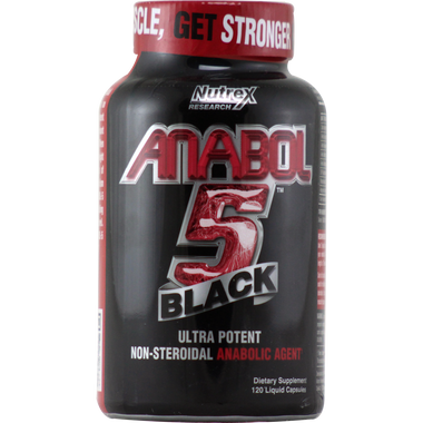 Nutrex Anabol-5 Black 120 ct | Muscleintensity.com