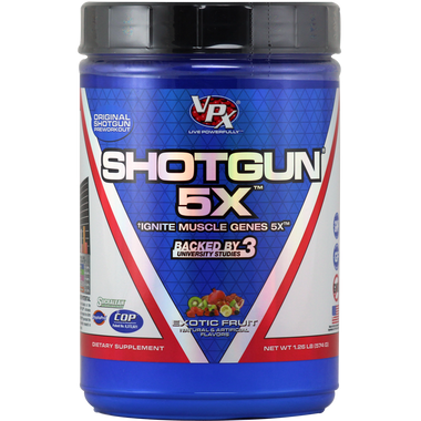 VPX: NO Shotgun 5X Exotic Fruit 574 g | Muscleintensity.com