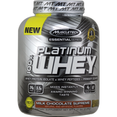 MuscleTech Essential Series 100% Platinum Whey Protein Milk Choc | Muscleintensity.com