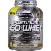 MuscleTech Essential Series Platinum 100% Iso Whey Vanilla Ice C | Muscleintensity.com