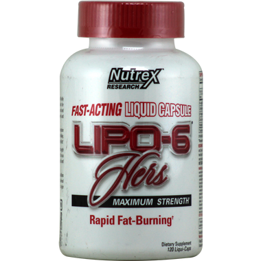 Nutrex Lipo-6 Hers 120 ct | Muscleintensity.com