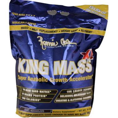 Ronnie Coleman Signature Series King Mass XL Dark Chocolate 15 l | Muscleintensity.com