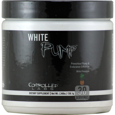 Controlled Labs White Pump White Pineapple 30 svg | Muscleintensity.com