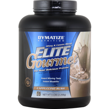 Dymatize Nutrition Elite Gourmet Protein Cappuccino 5 lbs | Muscleintensity.com