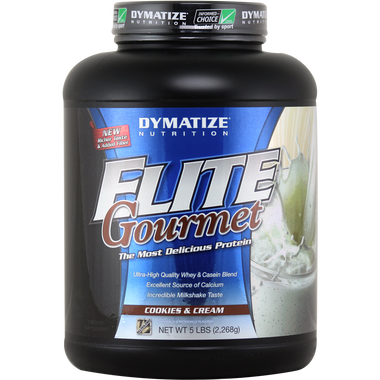 Dymatize Nutrition Elite Gourmet Protein Cookies and Cream 5 lbs | Muscleintensity.com