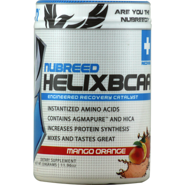 Nubreed Nutrition Helix BCAA Mango Orange 393 g | Muscleintensity.com