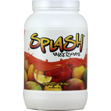 SDC Nutrition: Splash Whey Isolate Mango Tango 2lb | Muscleintensity.com
