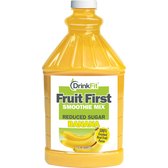 DrinkFit #1 Banana Smoothie Mix 1/2 Gallon Bottle | Muscleintensity.com