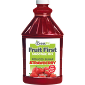 DrinkFit #2 Strawberry Smoothie Mix 1/2 Gallon Bottle | Muscleintensity.com