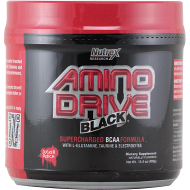 Nutrex Amino Drive Black Sucker Punch 30 svg | Muscleintensity.com