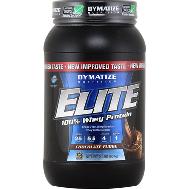 Dymatize Nutrition Elite Whey Chocolate Fudge 2.03 lbs | Muscleintensity.com