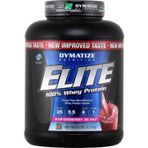 Dymatize Nutrition Elite Whey Protein Strawberry Blast 5 lbs | Muscleintensity.com