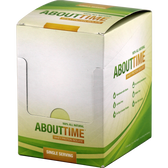 About Time Whey Protein Isolate Banana Single Serving Box 12 ct | Muscleintensity.com