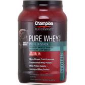 Champion Pure Whey Plus Chocolate Brownie 2 lbs | Muscleintensity.com