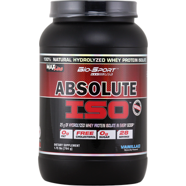 Bio-Sport USA Absolute Iso Vanilla 1.75 lbs | Muscleintensity.com