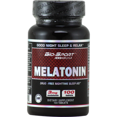 Bio-Sport USA Melatonin 100 ct | Muscleintensity.com