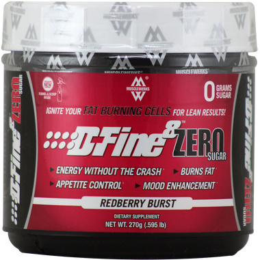 Musclewerks D-Fine8 Zero Red Berry Burst 60 svg | Muscleintensity.com