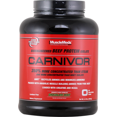 MuscleMeds Carnivor Chocolate Mint 4 lbs | Muscleintensity.com