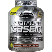 MuscleTech Essential Series Platinum 100% Casein Gourmet Milk Chocolate 4 lbs | Muscleintensity.com