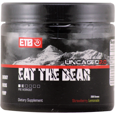 ETB UnCaged 2.0 Pre-Workout Strawberry Lemonade 290 g | Muscleintensity.com